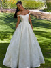 Ivory Off The Shoulders  Morilee Wedding Gown Marquesa  2547
