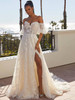 3D Floral Morilee Wedding Gown Magdalena 2558