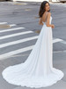 Chiffon A-Line Blu Wedding Gown Jenna 4107