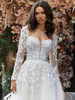 Sweetheart A-Line Blu Wedding Gown Judith 4115