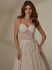 Floral Blu Wedding Gown Melody 4121