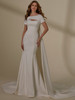 Strapless Blu Wedding Gown Marin 4130