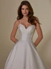 Bodice detail of Mckenna 4131 contoured sweetheart wedding dress
