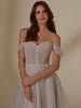 Pearl Beaded Blu Wedding Gown Marianna 4137