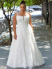 Crystal Beaded Julietta by Morilee Plus Size Bridal Dress Hannah 3373