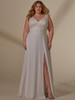 Chiffon Julietta by Morilee Plus Size Wedding Gown Lianne 3396