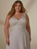 Chiffon Julietta by Morilee Plus Size Wedding Gown Lianne 3396