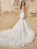 Strapless Detachable Sleeves Casablanca Bridal Gown 2471 Paulina