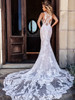 Sheath Lace Allure Bridal Wedding Gown A1103