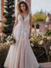 Sleeveless A-Line Allure Bridals Wedding Dress A1153