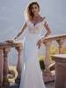 Off The Shoulder Allure Bridals Wedding Dress A1166