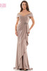 Front view Marsoni MV1180 mink mother of the groom dress