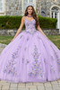 Morilee 60176 orchid quinceanera gown front view