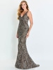 Fitted Mesh Montage Mother Of The Bride M531 dress