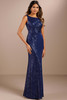 Navy Shiny Christina Wu 22207