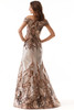 Back view of rose gold Morilee 73008 A-line mother dress