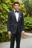 black slim fit tuxedo