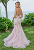 Blush/multi back view