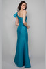 Back view showing sweep train and clean sculpted fit