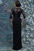 Morilee MGNY 2070008 Black Mothers Gown Back View