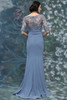 Morilee MGNY 2070020 Slate Mothers Gown Back View