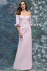 MGNY 2070026 Lilac Mothers Gown Front View