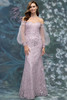 Morilee MGNY 2070034 Blush Beaded Mothers Gown Front View