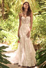 Maggie Sottero Ortensia wedding gown outdoor view lace mermaid silhouette