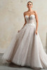 Maggie Sottero Athlone wedding gown full front A-line glitter skirt