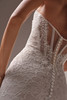 Maggie Sottero Jovienne wedding gown bodice detail lace boning