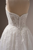 Maggie Sottero Parker wedding dress back bodice button detail