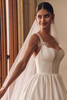 Maggie Sottero Talitha wedding gown styled view full skirt with veil and movement