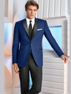ultra slim prom tuxedo in cobalt blue by dimitra designs prom tuxedo shop