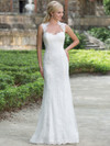 Sincerity 3885 Queen Anne Wedding Dress
