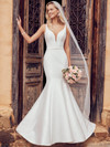 Plunging V-neck Wedding Gown Sophia Tolli alexis Y22063