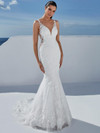 Fit And Flare Wedding Gown Justin Alexander 88187