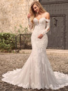 Detachable Long Sleeves Maggie Sottero Bridal Dress Fiona