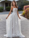 Ivory Scooped Lace Applique Morilee Wedding Gown Meredith 2533