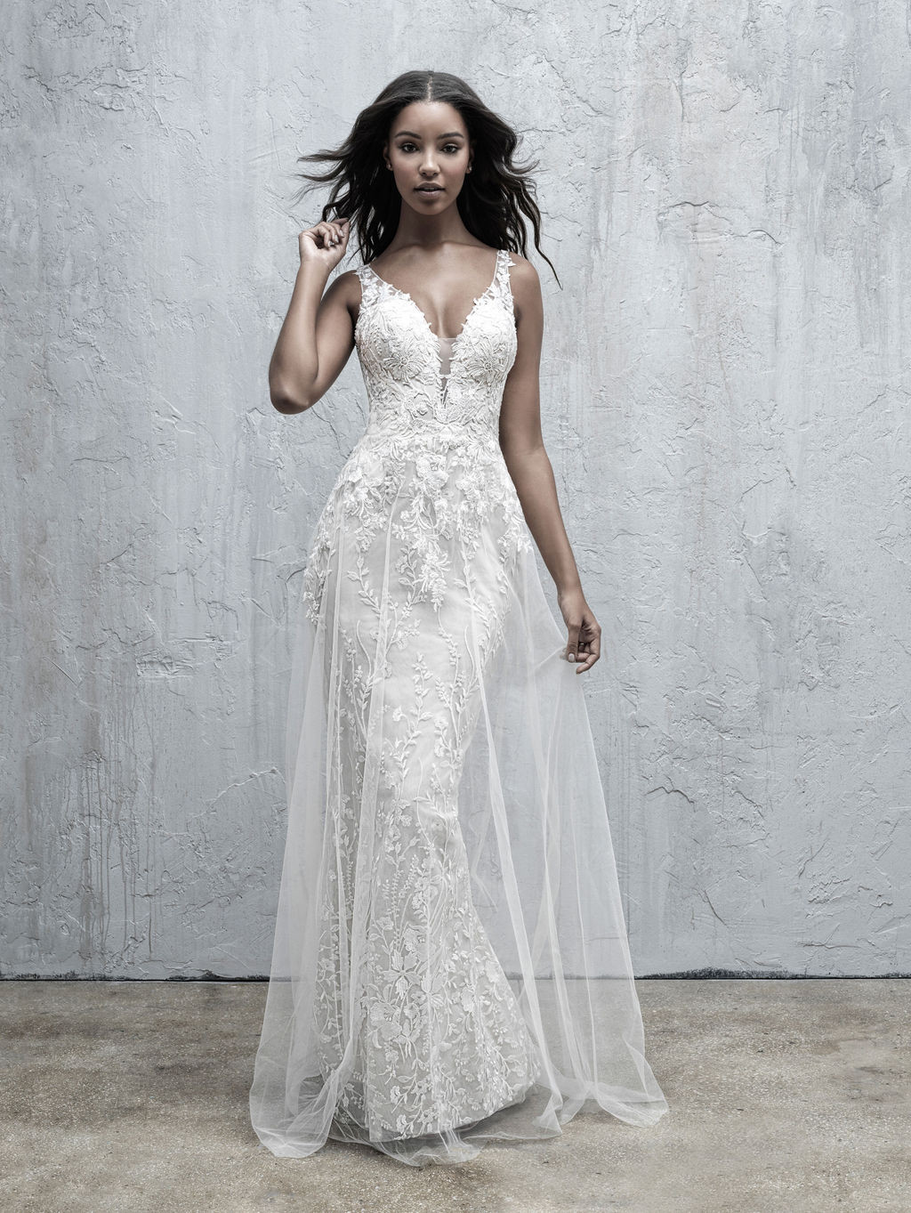 Sheath Madison James Wedding Dress MJ567 - DimitraDesigns.com