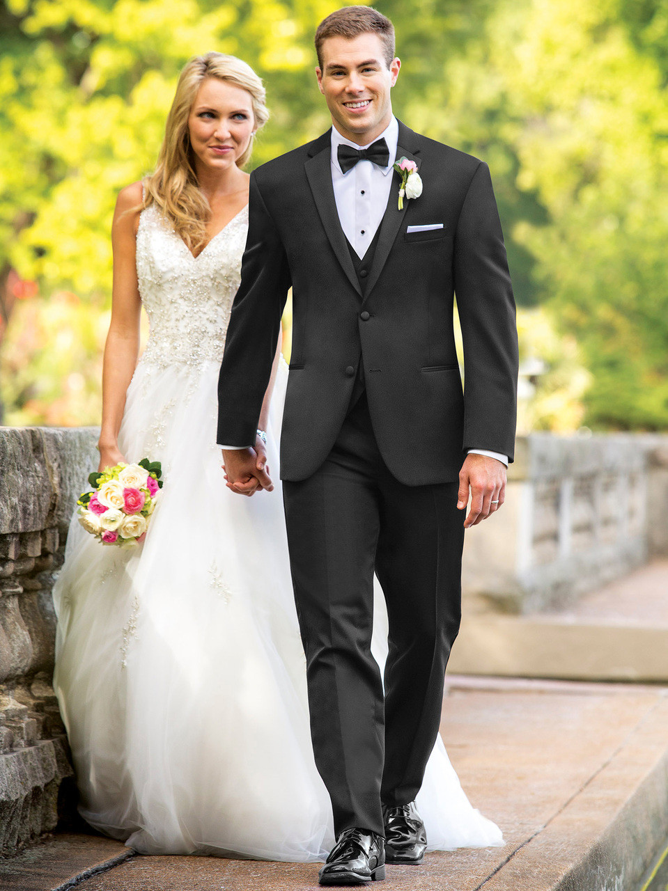 Michael Kors Sterling Wedding Suit Slim Volle's Bridal Boutique |  