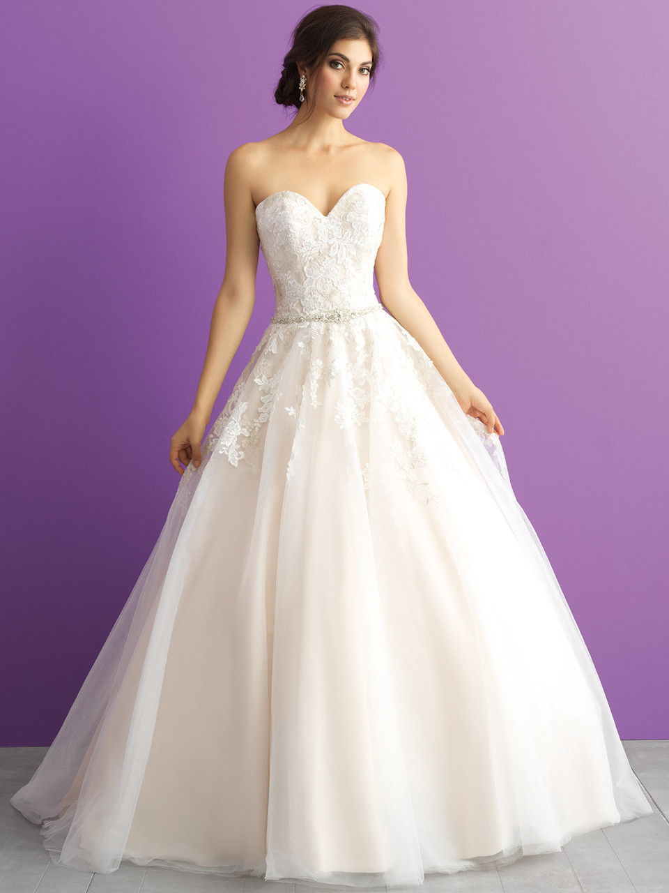Allure Romance 3001 Sweetheart Ball Gown Wedding Dress - DimitraDesigns.com