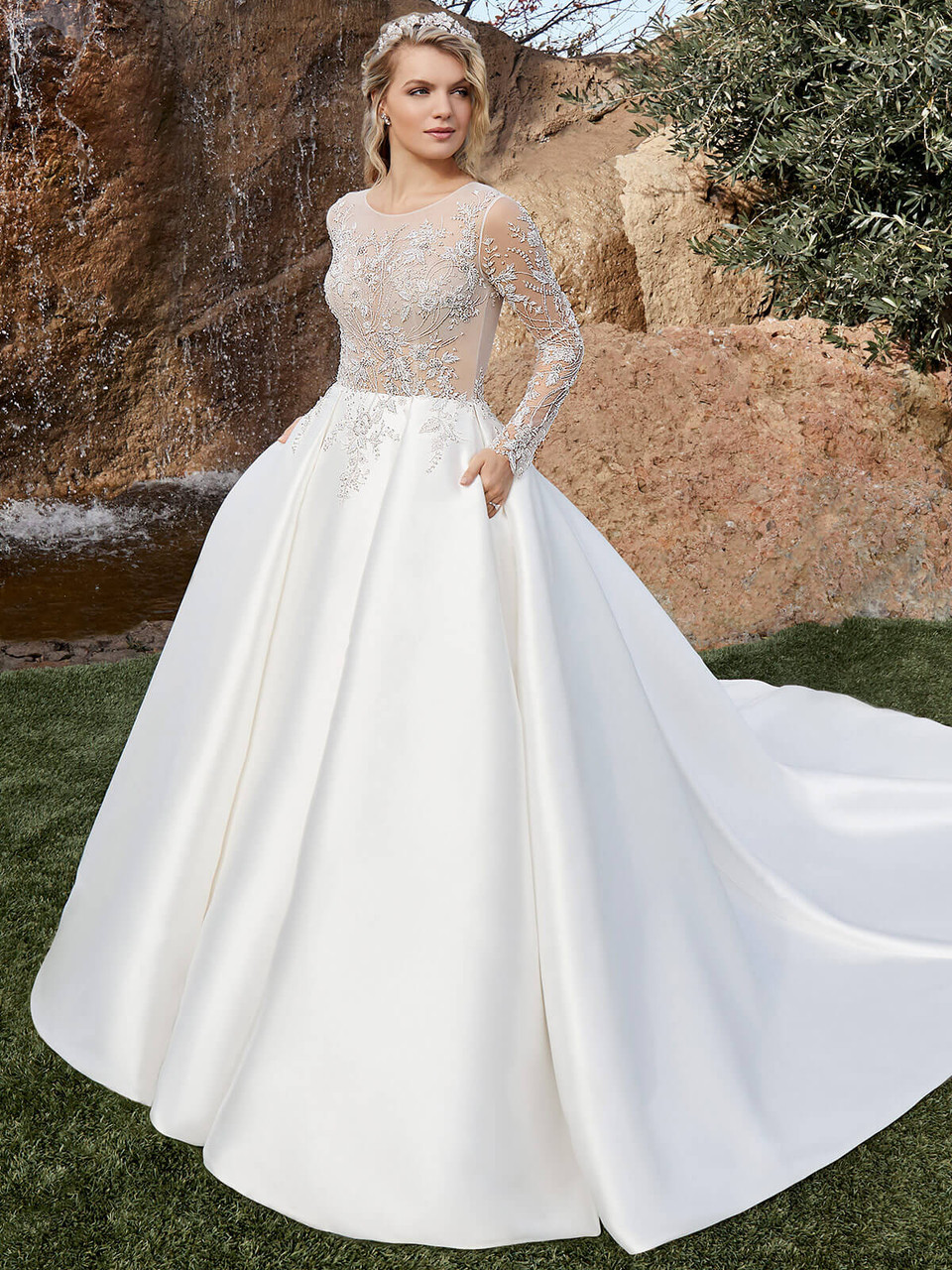 See New Disney Princess Wedding Dresses From Allure Bridals | POPSUGAR Love  & Sex