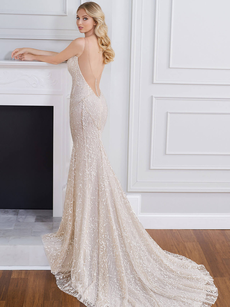 Martin Thornburg Wedding Gown Parker 122236 Dimitra Designs 