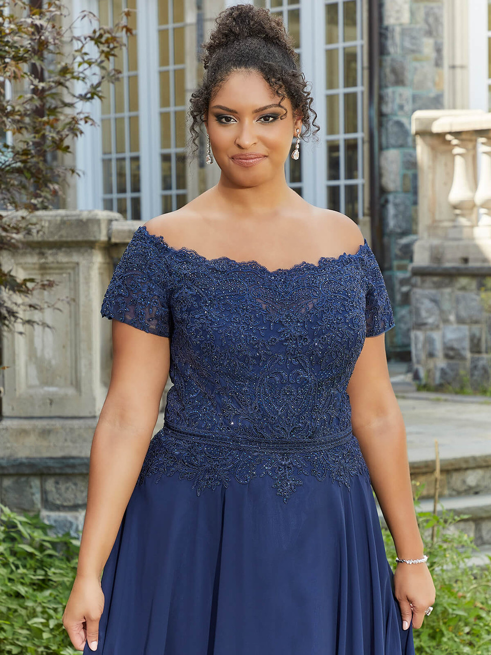 plus size mother of the bride dresses under