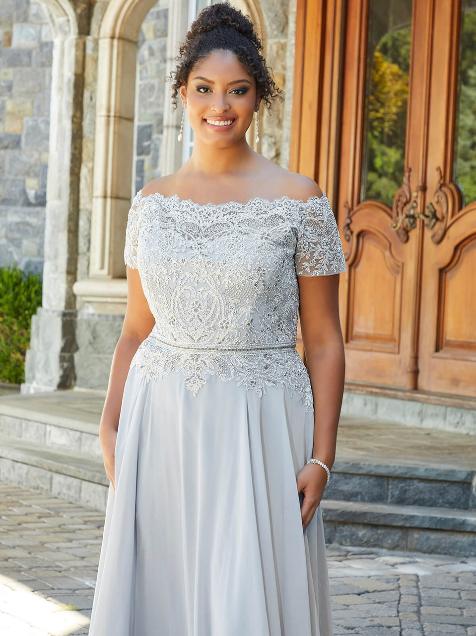 Plus Size Morilee MGNY Mother Of The Bride 72133 | Dimitra Designs