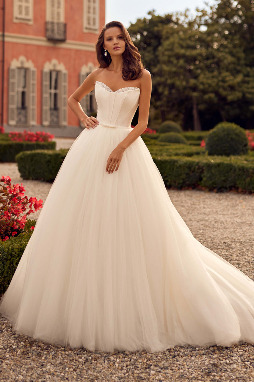 Randy Fenoli Mikado Georgia-Luxe gown | Dimitra Designs
