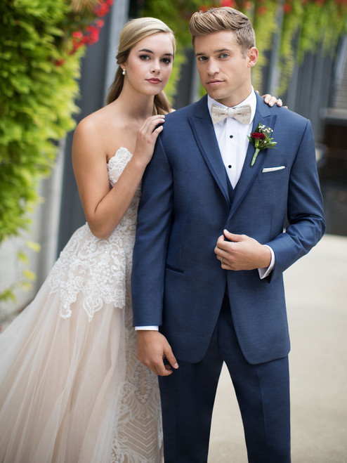 Shop Blue Wedding Tuxedo, Casual & Business Suits - Deji & Kola