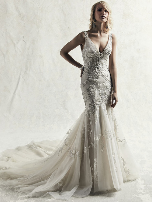 Fit And Flare wedding gown Sottero and Midgley Judson 9SC026