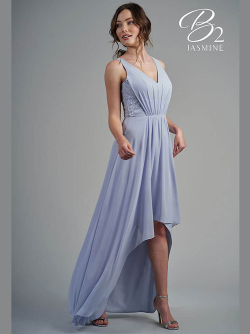High Low bridesmaid dress Jasmine B213015