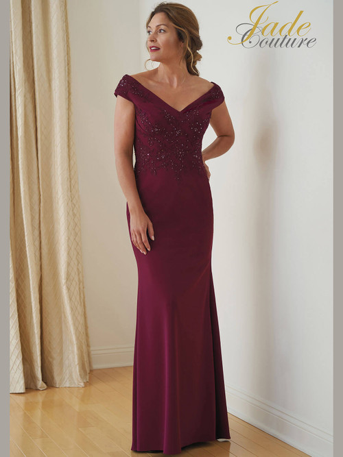 Jade Couture MOB Gown K218005